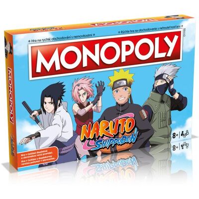 Winning Moves Monopoly Naruto CZ/SK Winning Moves Monopoly Naruto CZ/SK