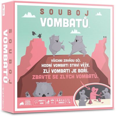 Asmodee Duel vombatů - Párty hra pro 3-6 hráčů Asmodee Duel vombatů - Párty hra pro 3-6 hráčů