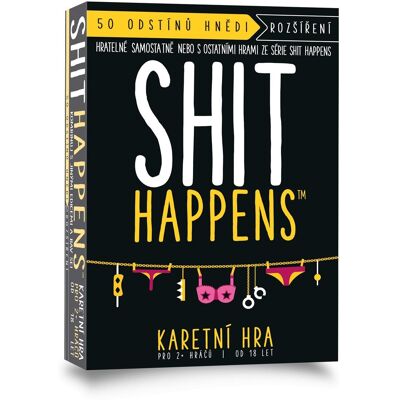 Asmodee Shit Happens: 50 odstínů hnědi Asmodee Shit Happens: 50 odstínů hnědi