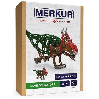 Merkúr Diabloceratops - Model dinosaura s 284 díly - Stavebnice Merkúr Diabloceratops - Model dinosaura s 284 díly - Stavebnice