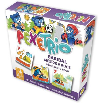 BETEXA Pexetrio BARIBAL Měsíce v roce BETEXA Pexetrio BARIBAL Měsíce v roce