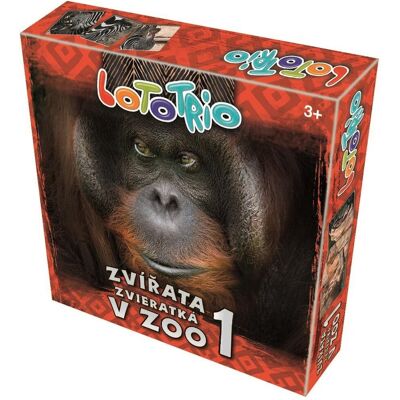 BETEXA Loto-trio Zvířata v ZOO 1 BETEXA Loto-trio Zvířata v ZOO 1