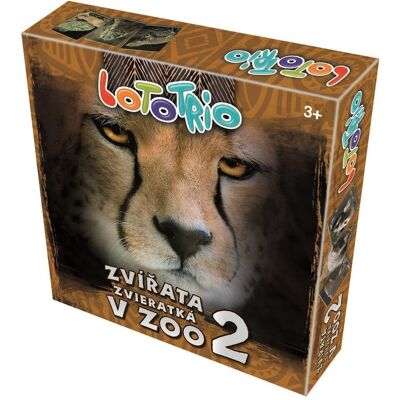 BETEXA Loto-trio Zvířata v ZOO 2 BETEXA Loto-trio Zvířata v ZOO 2