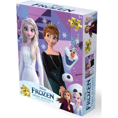 PRiME 3D Puzzle s 3D efektem 200 dílků Ledové království: Kouzlo severu PRiME 3D Puzzle s 3D efektem 200 dílků Ledové království: Kouzlo severu