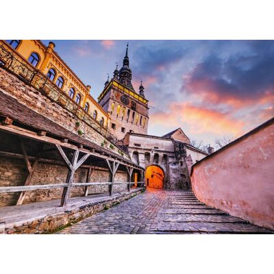Enjoy Sighisoara Hodinová věž 1000 dílků Enjoy Sighisoara Hodinová věž 1000 dílků