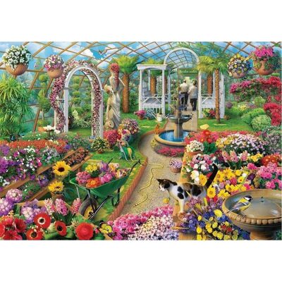 ART PUZZLE 1500 dílků Skleníkové barvy puzzle - Puzzle ART PUZZLE 1500 dílků Skleníkové barvy puzzle - Puzzle