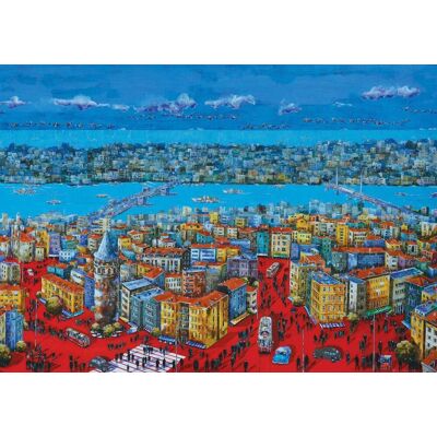 Art Puzzle Příběh Istanbulu 1000 Dílů - Puzzle Art Puzzle Příběh Istanbulu 1000 Dílů - Puzzle