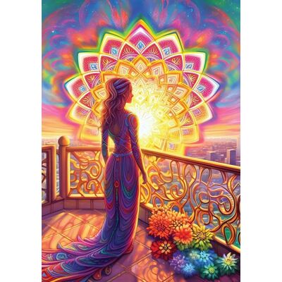 ART PUZZLE Puzzle Božský západ slunce 1000 dílků ART PUZZLE Puzzle Božský západ slunce 1000 dílků