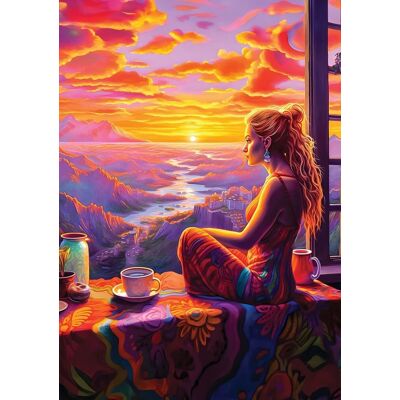 ART PUZZLE Puzzle Blažený výhled 1000 dílků ART PUZZLE Puzzle Blažený výhled 1000 dílků