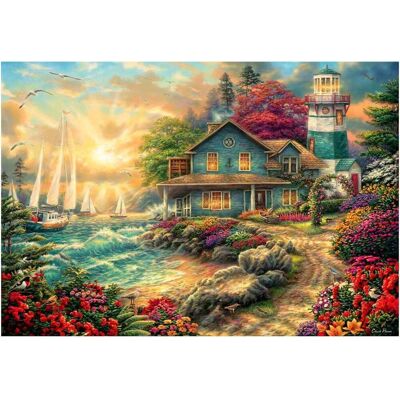 ANATOLIAN Puzzle Východ slunce na pobřeží 2000 dílků ANATOLIAN Puzzle Východ slunce na pobřeží 2000 dílků