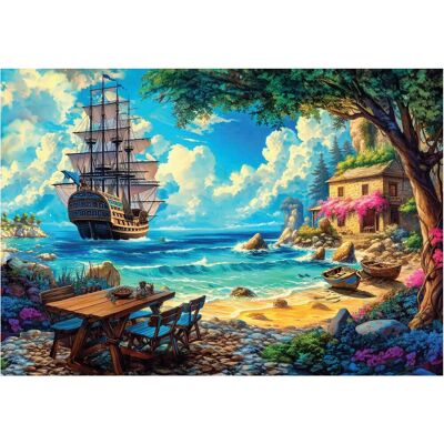 ANATOLIAN Puzzle Pirátská zátoka XL 260 dílků ANATOLIAN Puzzle Pirátská zátoka XL 260 dílků