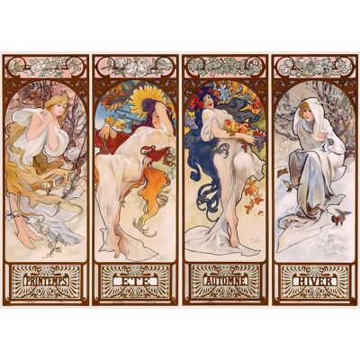 INTERDRUK Puzzle Art: Čtyři roční období 1000 dílků INTERDRUK Puzzle Art: Čtyři roční období 1000 dílků