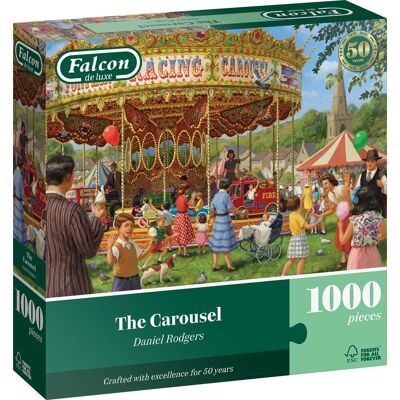 Falcon Puzzle Kolotoč 1000 dílků Falcon Puzzle Kolotoč 1000 dílků