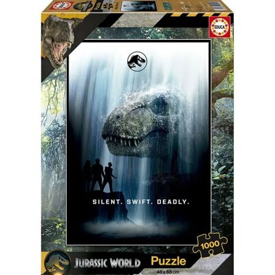 EDUCA Puzzle Jurský svět 1000 dílků EDUCA Puzzle Jurský svět 1000 dílků