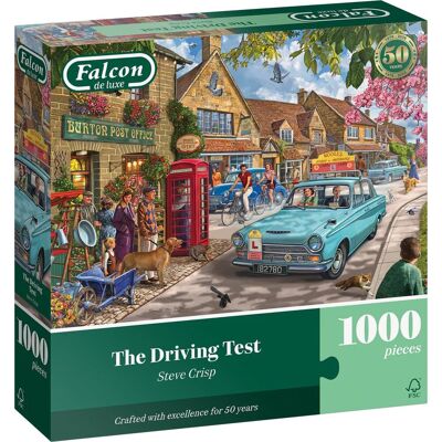 Falcon Puzzle Řidičská zkouška 1000 dílků Falcon Puzzle Řidičská zkouška 1000 dílků