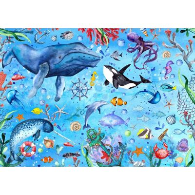 Enjoy Puzzle Hloubky Moře - Puzzle Enjoy Puzzle Hloubky Moře - Puzzle