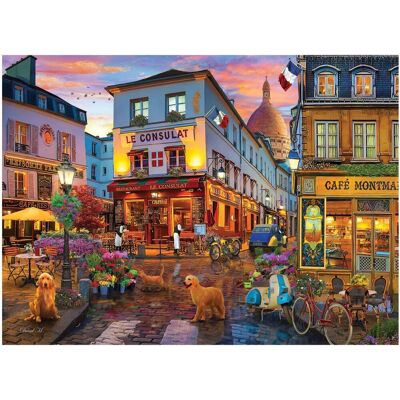 ANATOLIAN Puzzle Kavárna Montmartre 1000 dílků ANATOLIAN Puzzle Kavárna Montmartre 1000 dílků