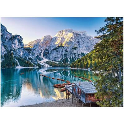 ANATOLIAN Puzzle Lago Di Braies 4000 dílků ANATOLIAN Puzzle Lago Di Braies 4000 dílků