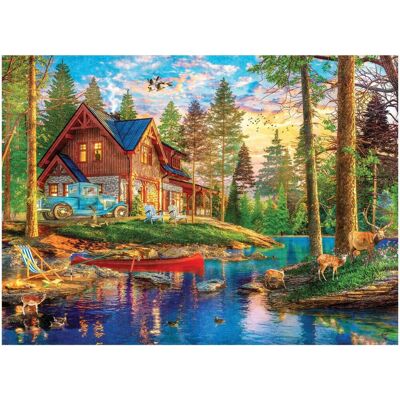 ANATOLIAN Puzzle Letní chata 4000 dílků ANATOLIAN Puzzle Letní chata 4000 dílků