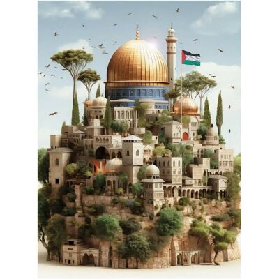 ANATOLIAN Puzzle Jeruzalém 1000 dílků ANATOLIAN Puzzle Jeruzalém 1000 dílků