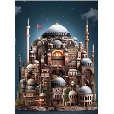 ANATOLIAN Puzzle Hagia Sofia 1000 dílků ANATOLIAN Puzzle Hagia Sofia 1000 dílků