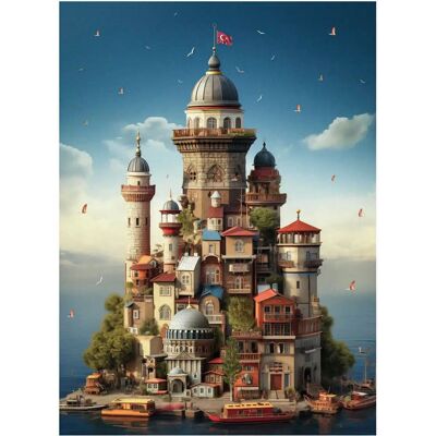 ANATOLIAN Puzzle Panenská věž 1000 dílků ANATOLIAN Puzzle Panenská věž 1000 dílků