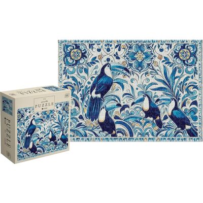Interdruk Art on Tiles: Tukani 500 dílků Interdruk Art on Tiles: Tukani 500 dílků