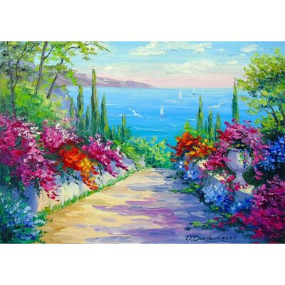 Enjoy Puzzles Slunečná cesta k moři 1000 Dílů Enjoy Puzzles Slunečná cesta k moři 1000 Dílů