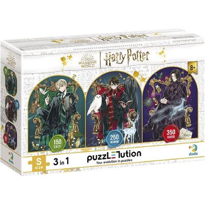 DODO Puzzle Harry Potter Draco, Harry a Snape 150, 250 a 350 dílků DODO Puzzle Harry Potter Draco, Harry a Snape 150, 250 a 350 dílků