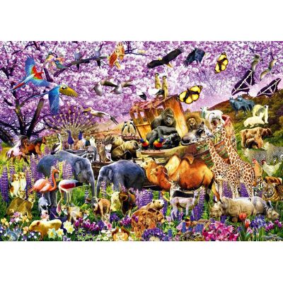 Bluebird Model 70495-P Dva po Dvou na Noemově arche - Puzzle Bluebird Model 70495-P Dva po Dvou na Noemově arche - Puzzle