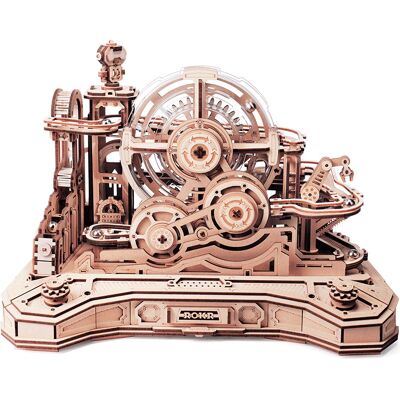 ROBOTIME Rokr 3D dřevěné puzzle Kuličková dráha 653 dílků ROBOTIME Rokr 3D dřevěné puzzle Kuličková dráha 653 dílků
