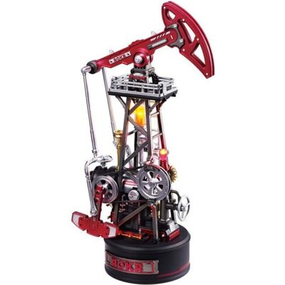 ROBOTIME Rokr 3D puzzle Ropné čerpadlo 127 dílků ROBOTIME Rokr 3D puzzle Ropné čerpadlo 127 dílků