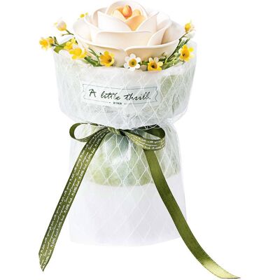 ROBOTIME Rokr Floral Art Bílá kamélie 63 dílků ROBOTIME Rokr Floral Art Bílá kamélie 63 dílků