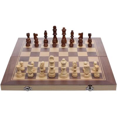 Merco Dřevěné šachy 3v1 Merco Dřevěné šachy 3v1