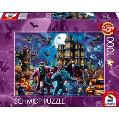Schmidt Halloweenská noc 1000 dílků Schmidt Halloweenská noc 1000 dílků