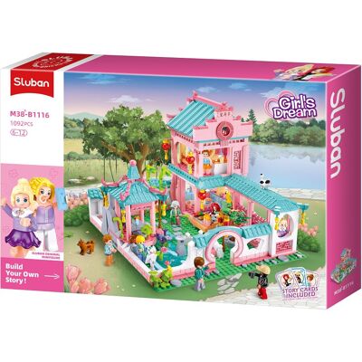 Sluban Girls Dream M38-B1116 Okrasná dvoupatrová vila Sluban Girls Dream M38-B1116 Okrasná dvoupatrová vila
