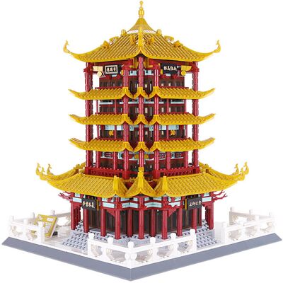 Wange 6214 Věž Žlutého jeřába Wuhan Wuhan 2104 dílků Wange 6214 Věž Žlutého jeřába Wuhan Wuhan 2104 dílků
