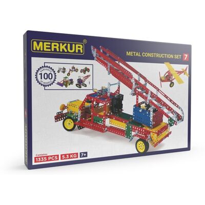 Stavebnice Merkur 7 - 1124 kusů, 4 vrstvy Stavebnice Merkur 7 - 1124 kusů, 4 vrstvy