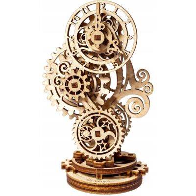 UGEARS 3D Steampunkové hodiny 2.0, 43 dílků UGEARS 3D Steampunkové hodiny 2.0, 43 dílků