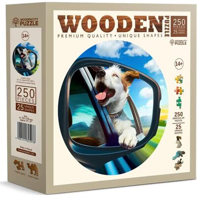 WoodenCity Puzzle Holz L Happy Dog - Puzzle WoodenCity Puzzle Holz L Happy Dog - Puzzle