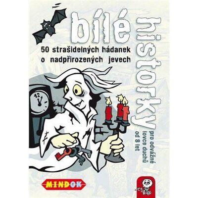 MindOk Bílé historky - Složitá tajemství - Párty hra MindOk Bílé historky - Složitá tajemství - Párty hra