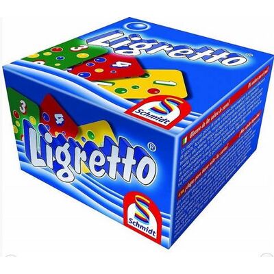 Ligretto Modré Rychlé Karetní Hra - Stolní Hra Ligretto Modré Rychlé Karetní Hra - Stolní Hra