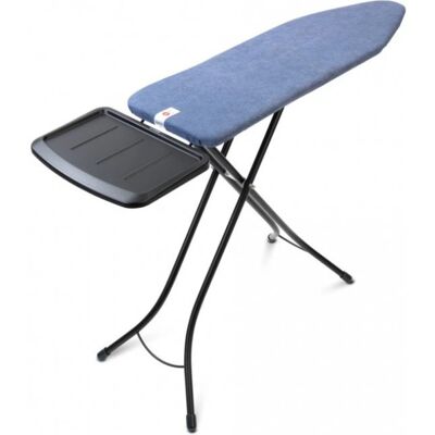 Brabantia Žehlicí prkno B 124 × 38 cm černý rám PDPJ - Denim Blue Brabantia Žehlicí prkno B 124 × 38 cm černý rám PDPJ - Denim Blue