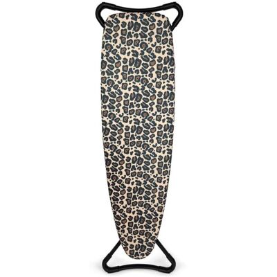 Rolser Žehlící prkno K-Surf Black Tube 130 × 37 cm, leopardí vzor Rolser Žehlící prkno K-Surf Black Tube 130 × 37 cm, leopardí vzor