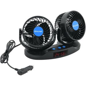 Compass MITCHELL DUO 2x130mm 12V na palubní desku s teploměrem Compass MITCHELL DUO 2x130mm 12V na palubní desku s teploměrem