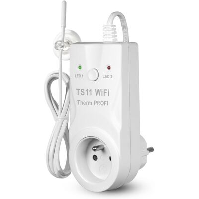 ELEKTROBOCK - TS11WTP - WiFi - Programovatelné - Termostat Zásuvka ELEKTROBOCK - TS11WTP - WiFi - Programovatelné - Termostat Zásuvka