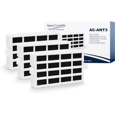 Aqua Crystalis WHIRLPOOL AC-ANT pro lednice (3 kusy) Antibakteriání filtr Aqua Crystalis WHIRLPOOL AC-ANT pro lednice (3 kusy) Antibakteriání filtr