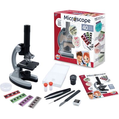 BUKI France Mikroskop 40 experimentů MR800 BUKI France Mikroskop 40 experimentů MR800