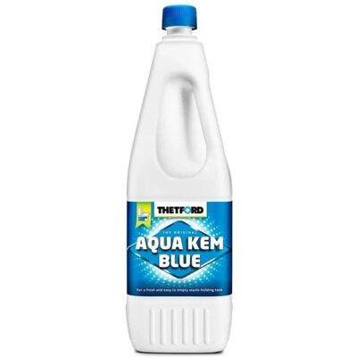 Kapalina do kazetové toalety Thetford Aqua Kem Blue - 2L Kapalina do kazetové toalety Thetford Aqua Kem Blue - 2L