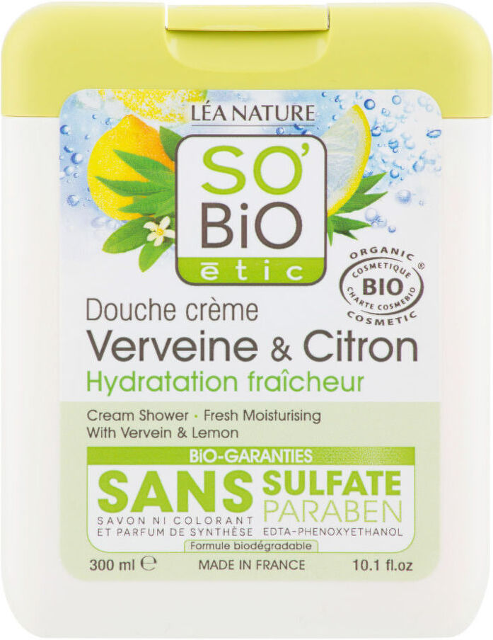 So’Bio étic Gel sprchový citronová verbena 300 ml BIO    SO’BiO étic